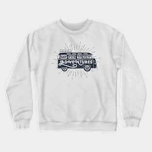 Adventures Art Crewneck Sweatshirt